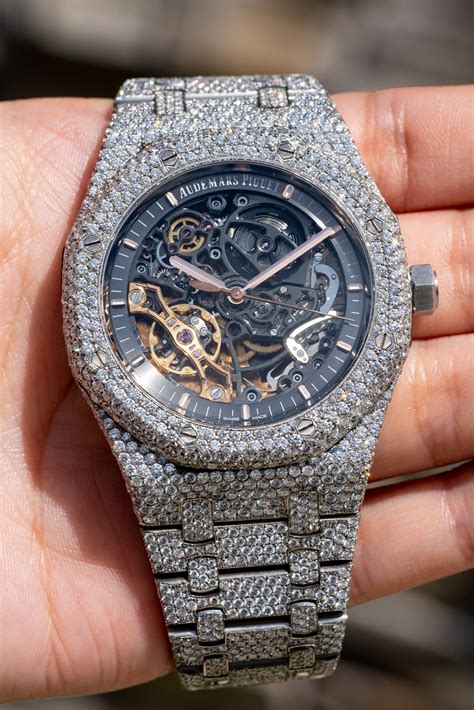 audemars piguet skeleton silver|audemars piguet skeleton diamond.